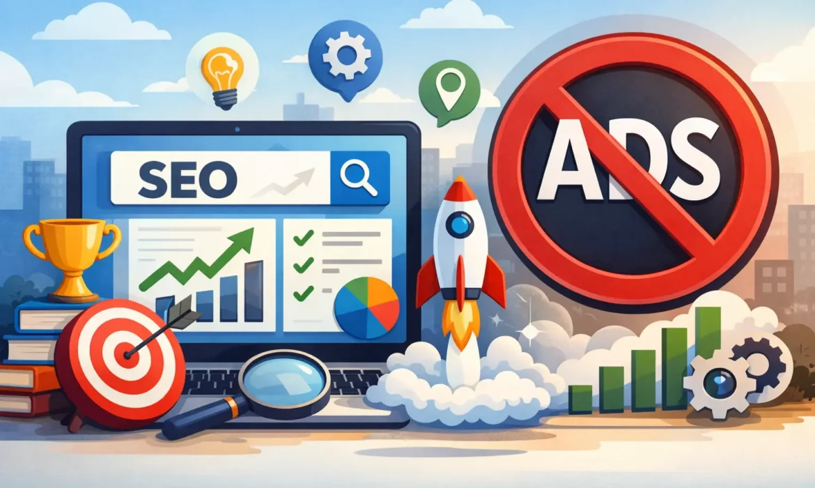 تصدر نتائج البحث في جوجل بدون إعلانات | خطوات عملية