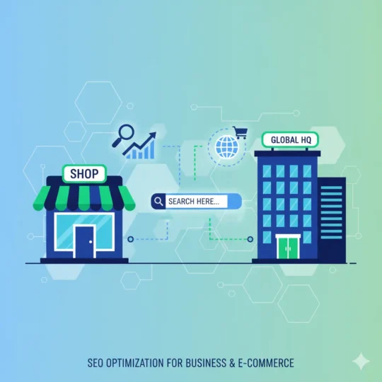 تحسين محركات البحث للشركات والمتاجر