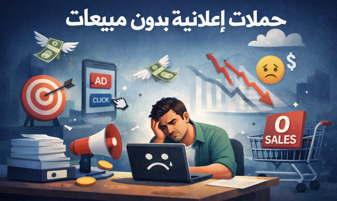 حملات إعلانية بدون مبيعات