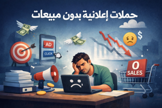 حملات إعلانية بدون مبيعات